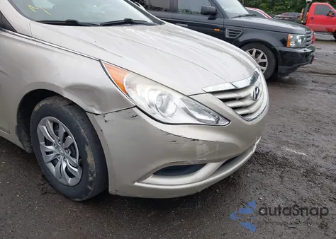 2011 Hyundai Sonata Gls из США, поврежденный, VIN 5NPEB4AC4BH119238